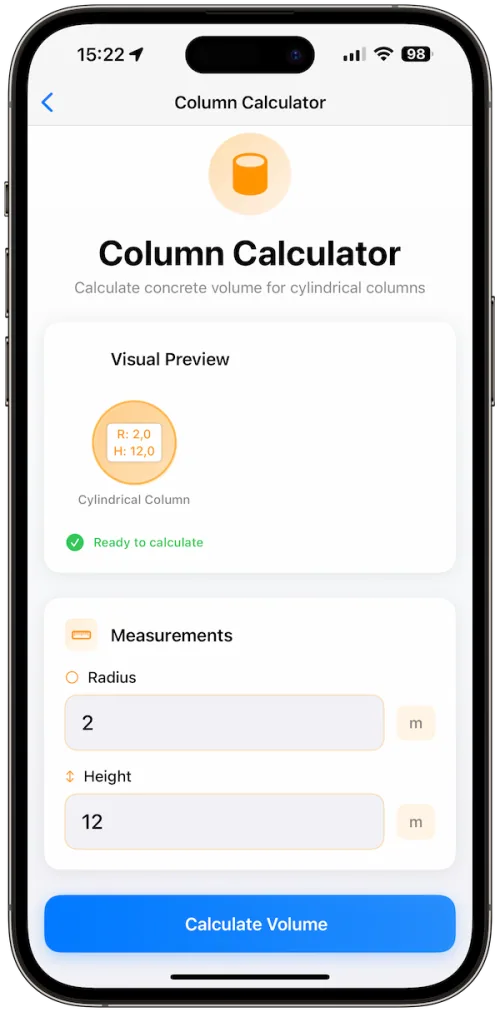 column calculator