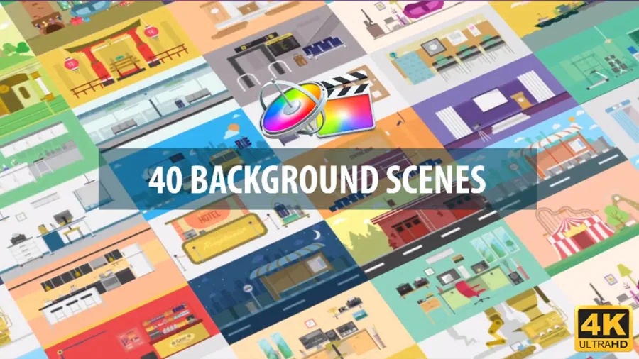 40 Mix Background Scenes