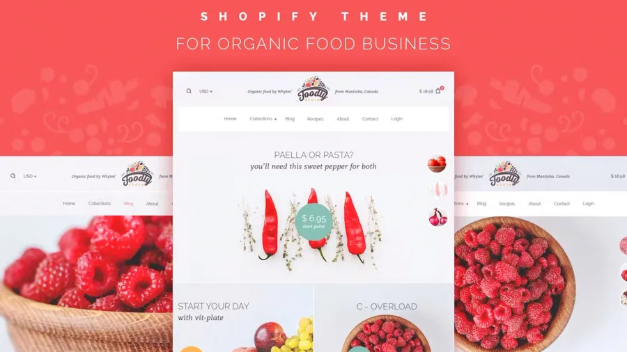 Foodly – One-Stop Shopify Grocery Shop