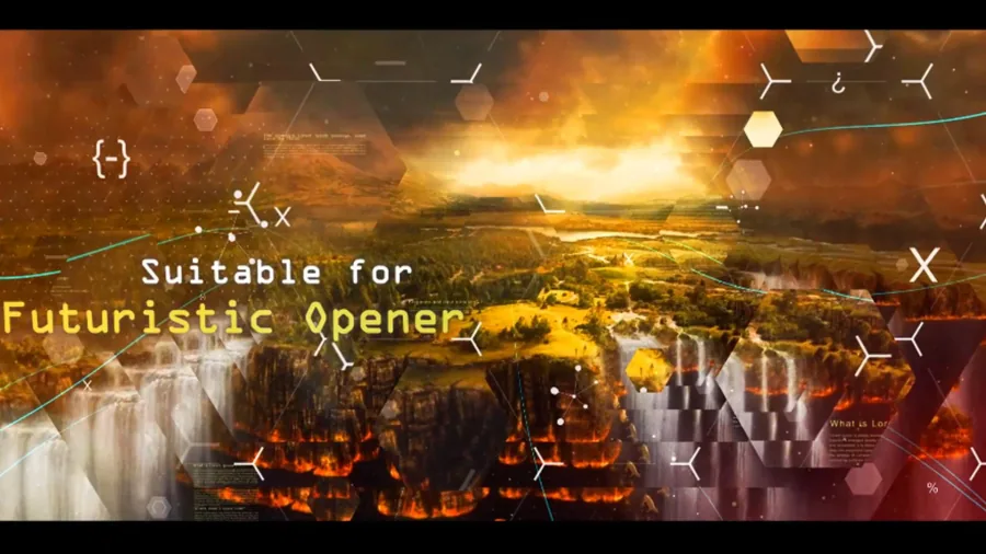Hexa Parallax | Futuristic Slideshow