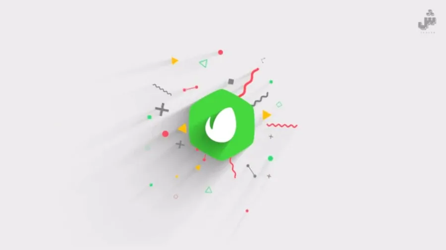 Minimal Shape Logo Reveal 2