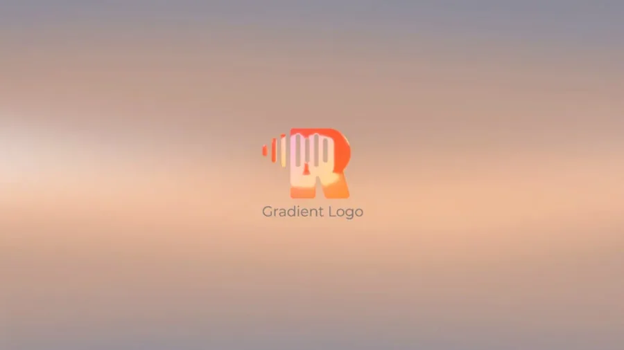 Gradient Logo Reveal