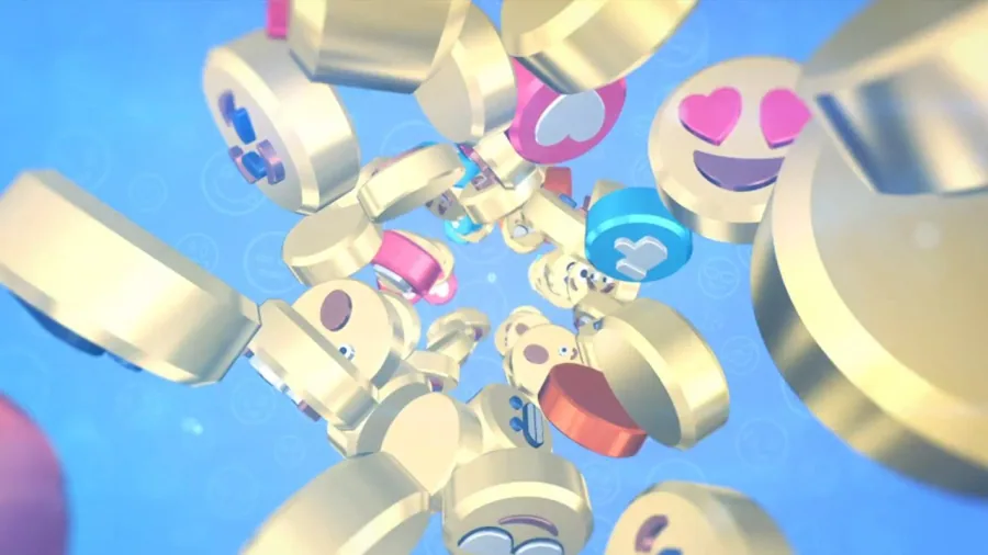 Emoji Social Media Logo Intro