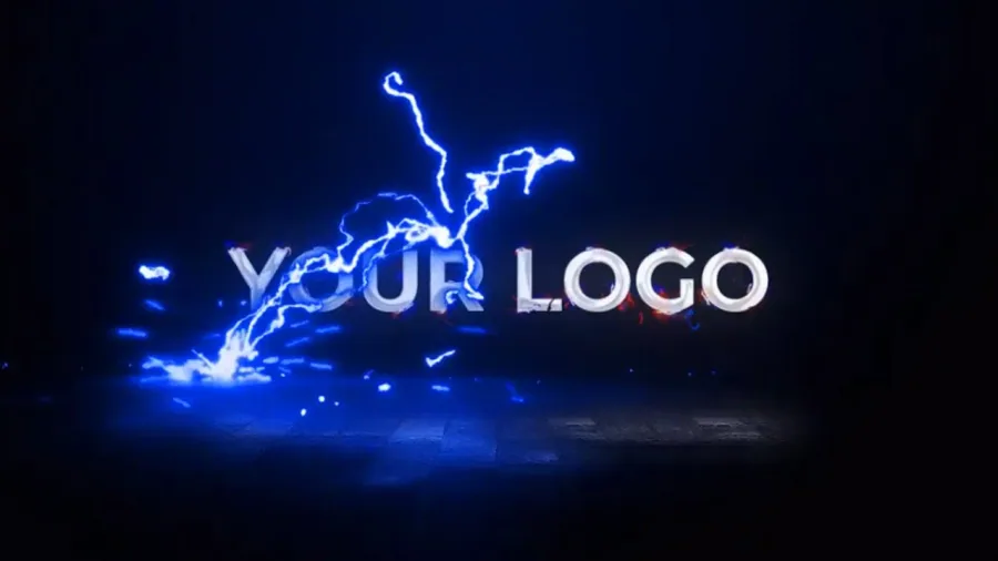 Lightning Logo Reveal