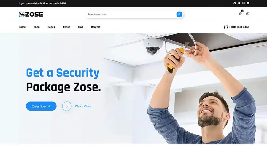ZOSE - CCTV Security & Electronics