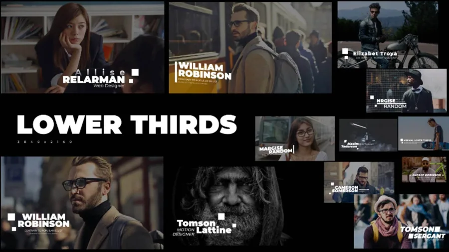 Simple Lower Thirds