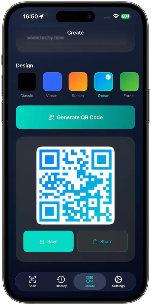 Generate QR