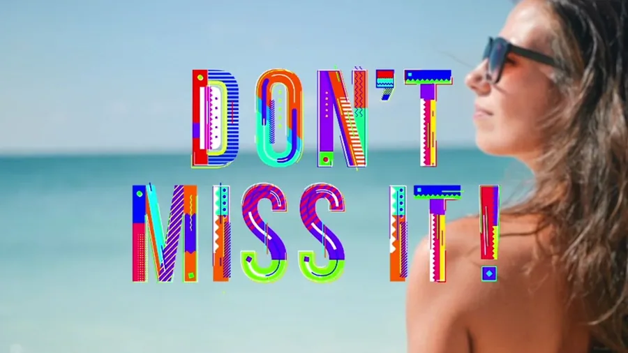 animated typeface
