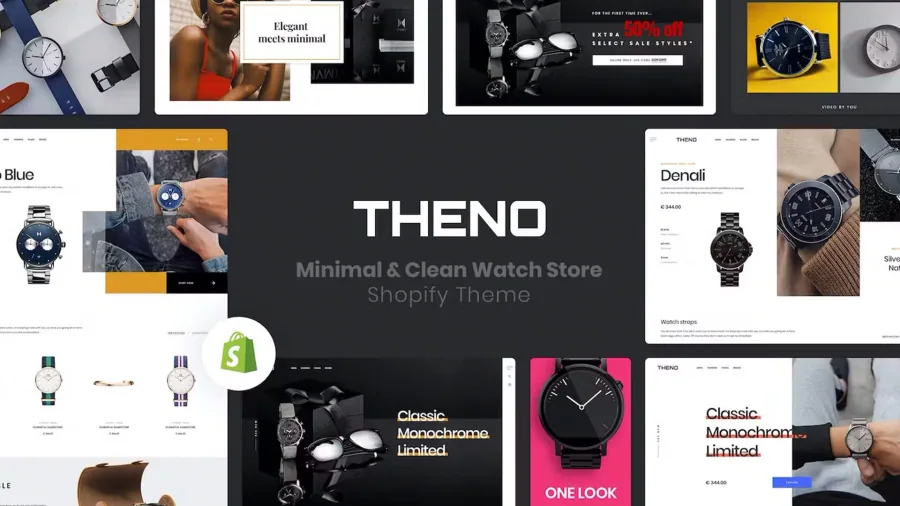 THENO | Minimal & Clean Watch Store
