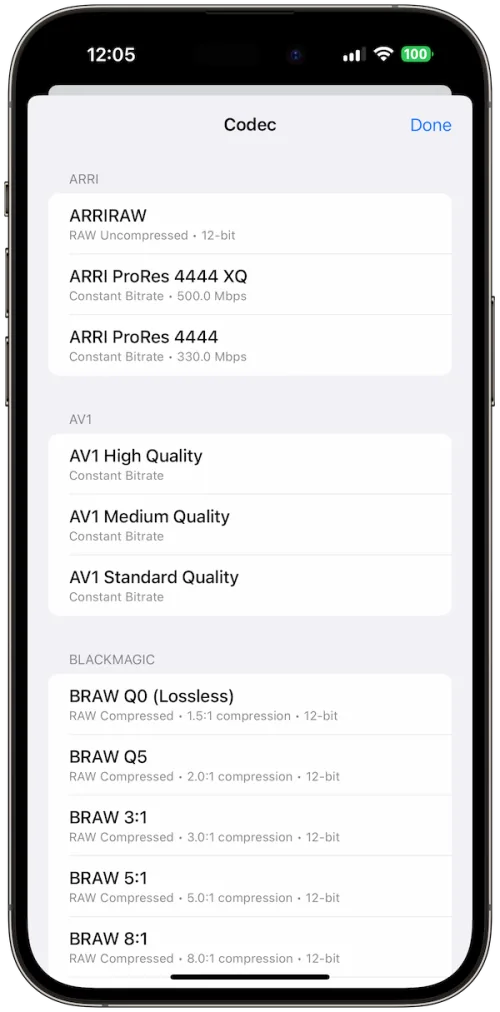 Codec Smart