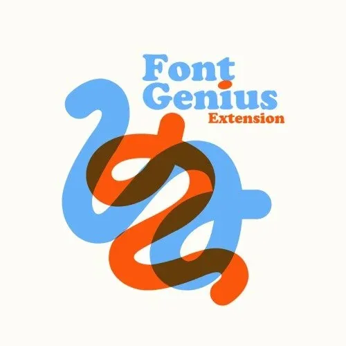 font genius browser extension logo