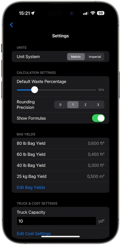 Smart Settings