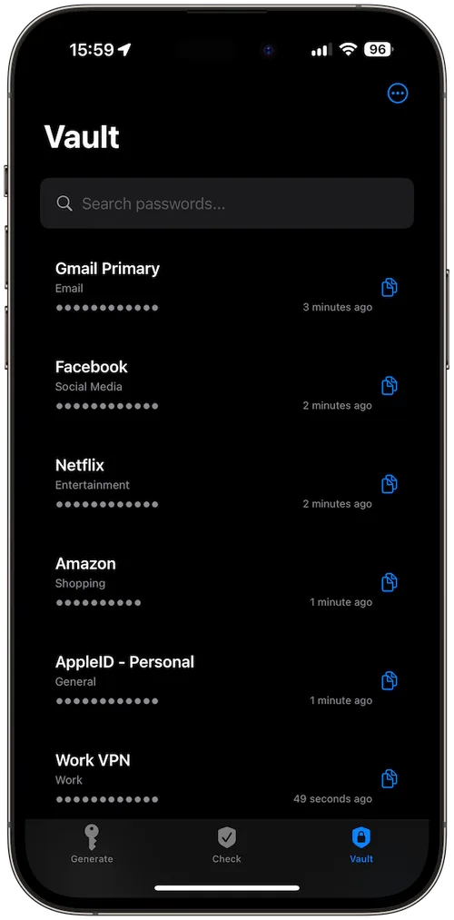 Offline Vault