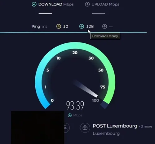 speed test