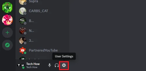 discord user settings
