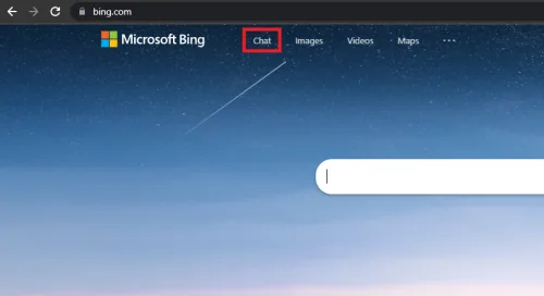 Join the waitlist or access Bing Chat using Microsoft Edge