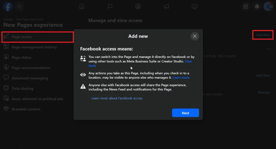 add new admin
