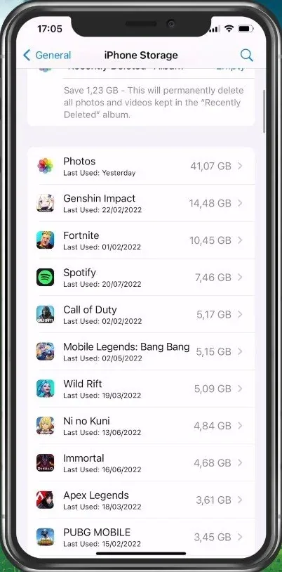 Ensure Enough Device Storage