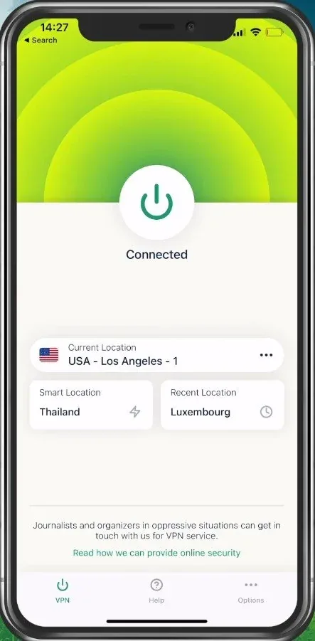 Some users will get a better connection when using a VPN, depending on which serv…
