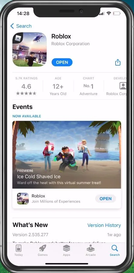 Update Roblox App