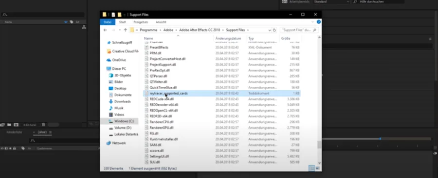 Files > Adobe > Adobe After Effects CC > Supported Files