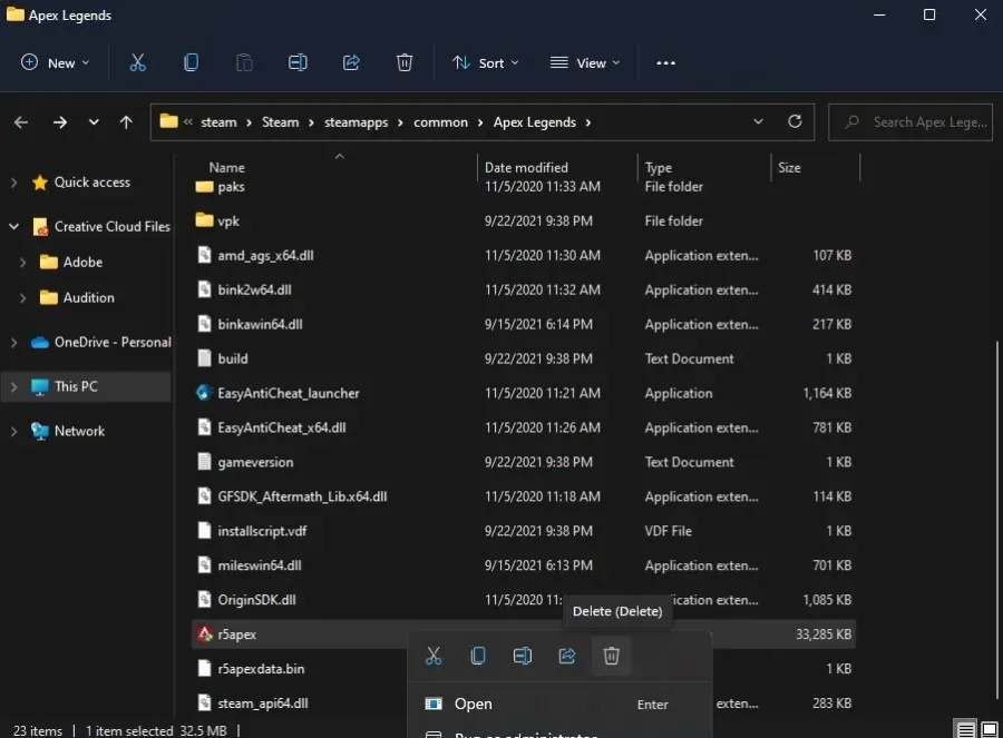 delete r5apex application apex legends windows 11.jpg