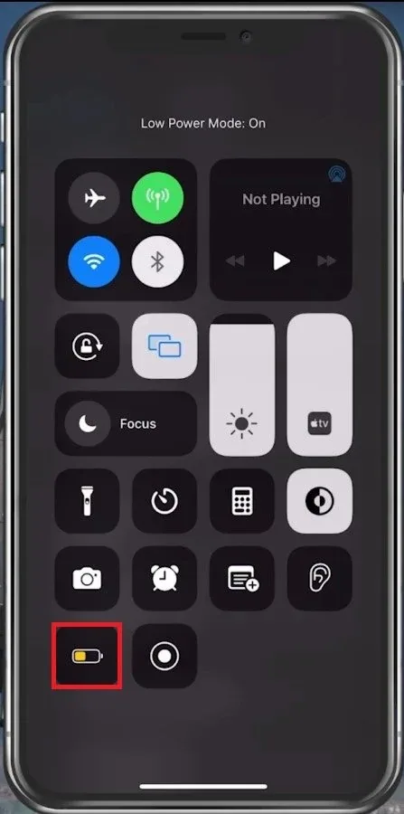Disable Low-Power Mode