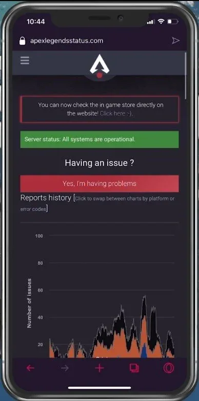 Apex Legends Server Status