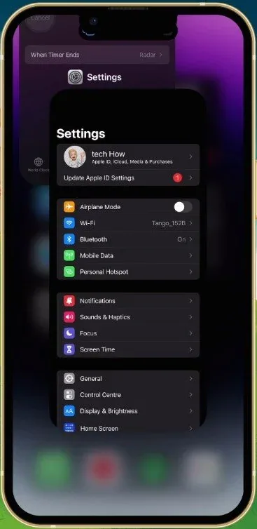 Close Background Apps