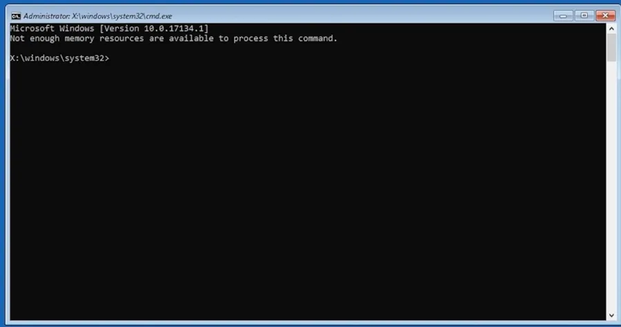 admin command prompt