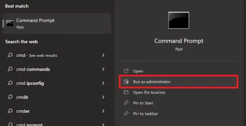 command prompt admin