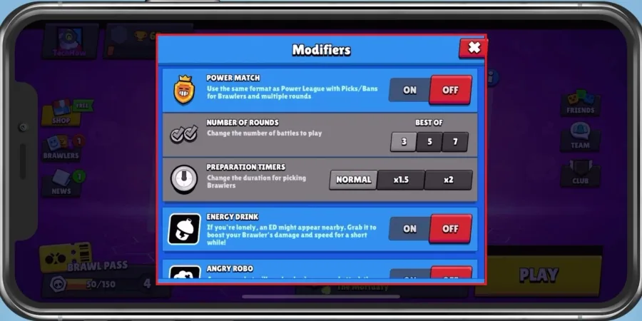 Custom Game Modifiers