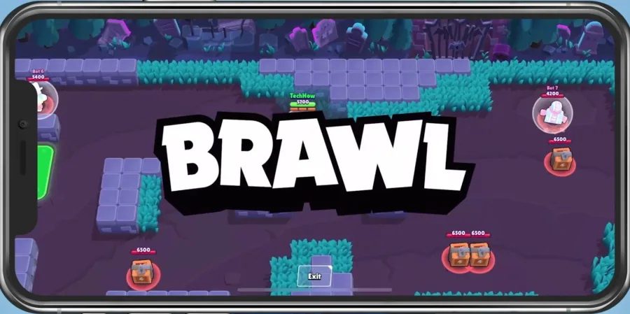 When tapping on play, the friendly custom game will start