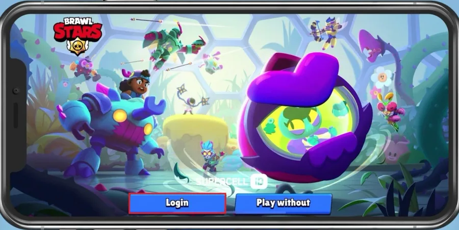 Log into a different Brawl Stars account