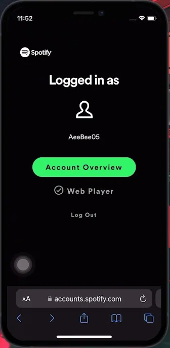 spotify web login