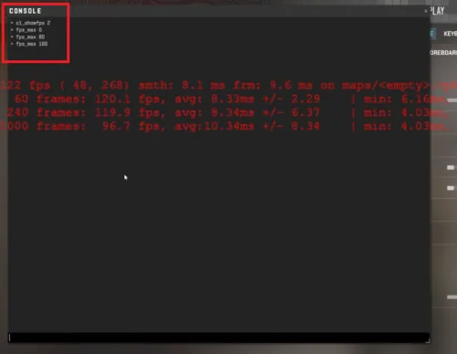 cs2 developer console commands