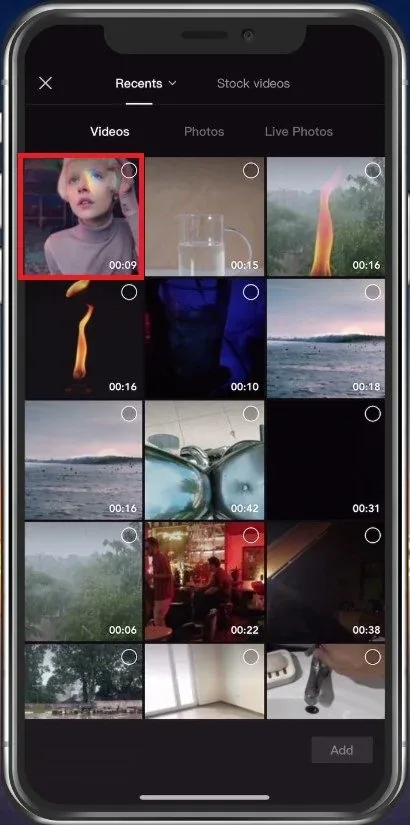 Import Video to CapCut Project