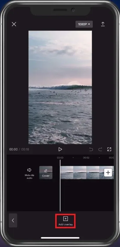 Add Overlay to Video in CapCut