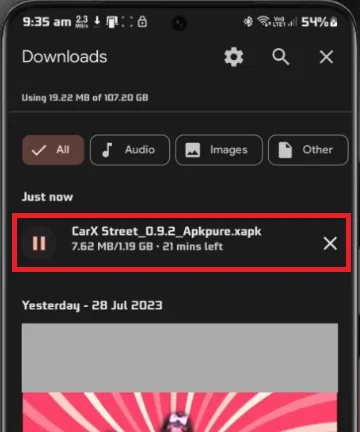download carx stree apk