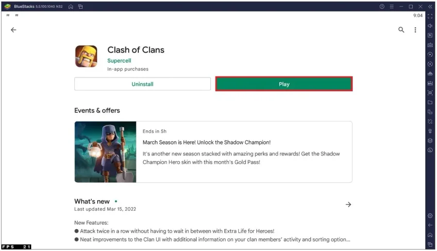 Download the Clash of Clans app