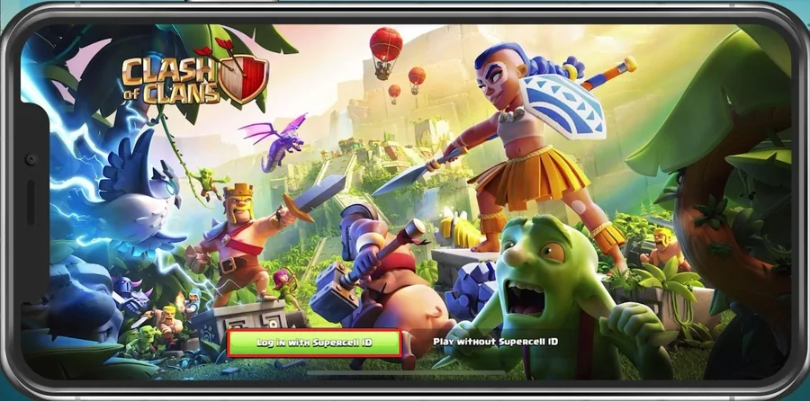 Log In with Supercell ID