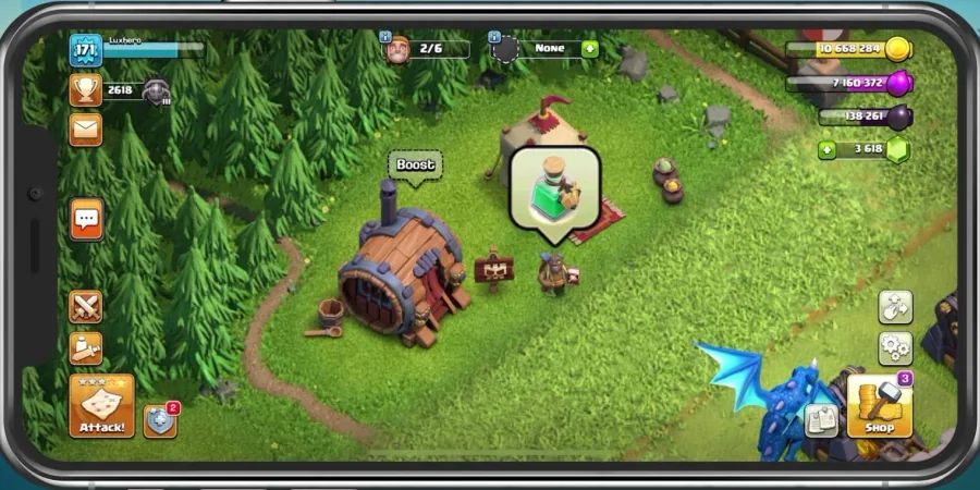 Sauna Building in Clash of Clans