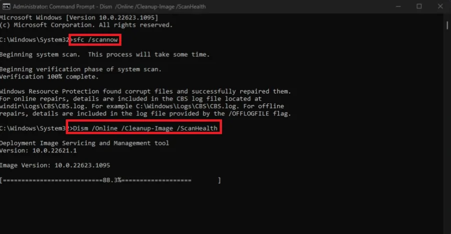 command prompt
