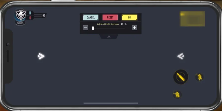 COD Mobile > Adjust Screen