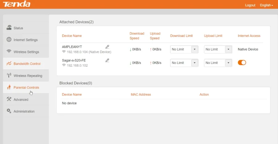 configure router settings