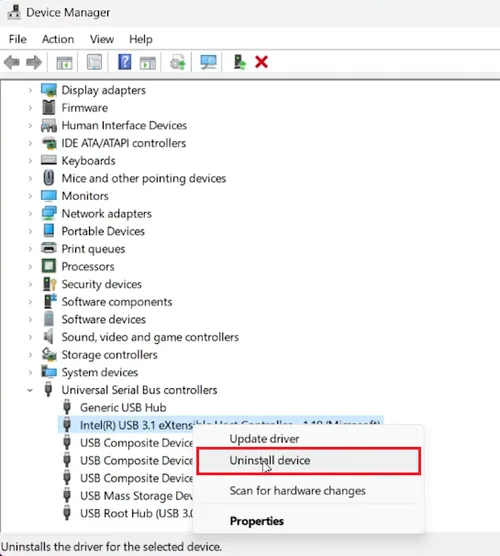 reinstall controller driver