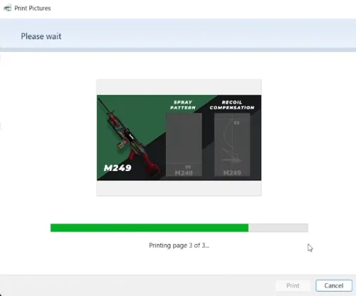 printing page to pdf