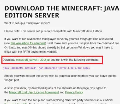 download mc server