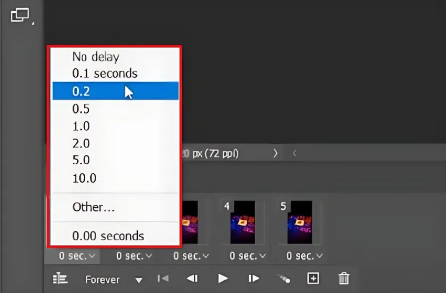 adjust gif settings