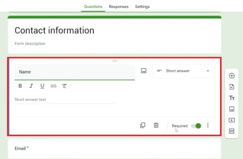 edit google form